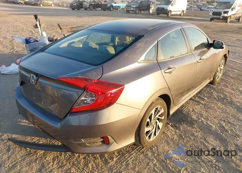 2016 Honda Civic Ex from USA, damaged, VIN 2HGFC2F77GH511990